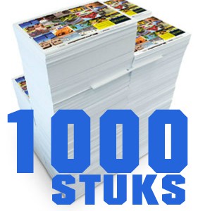 1000 STUKS FLYERS